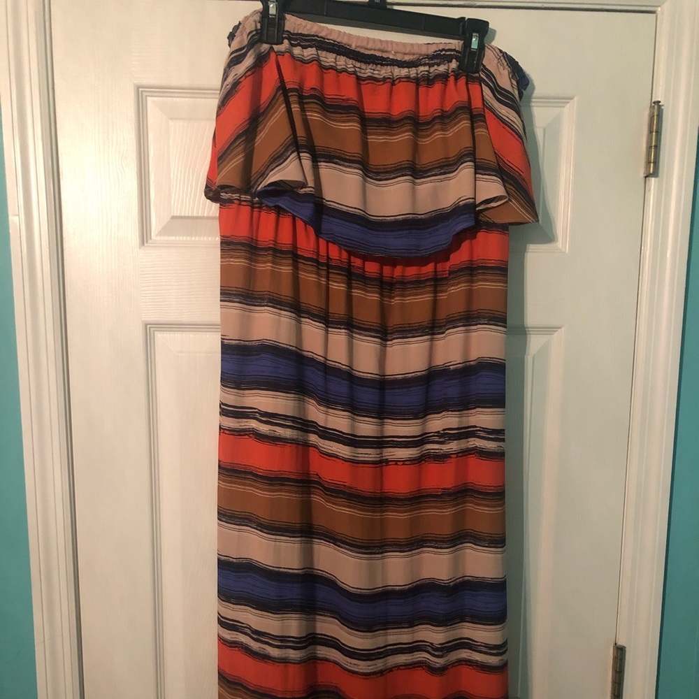 Strapless Maxi Dress